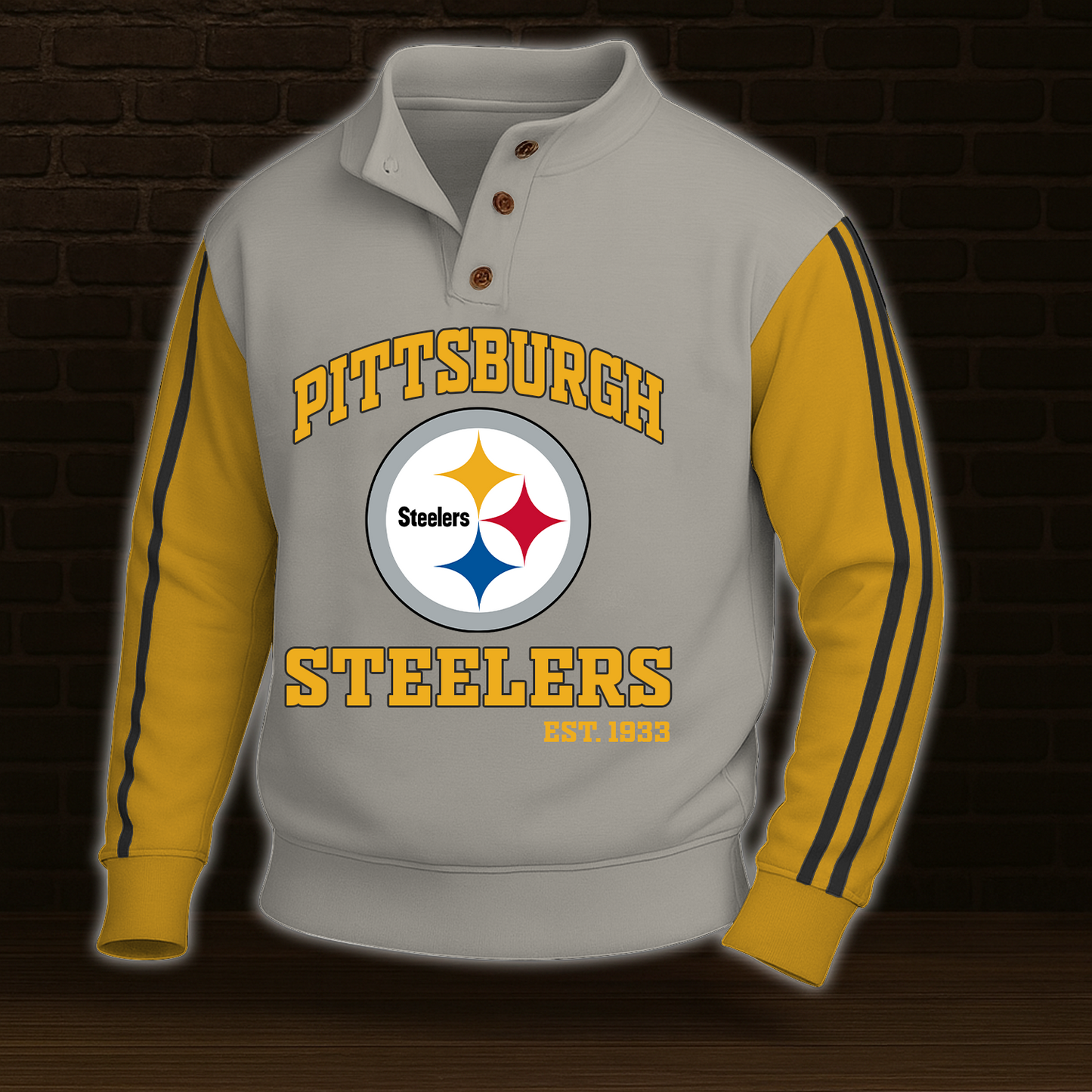 PIT x NFL Stand Collar Sweatshirt DATND TANTD 031025