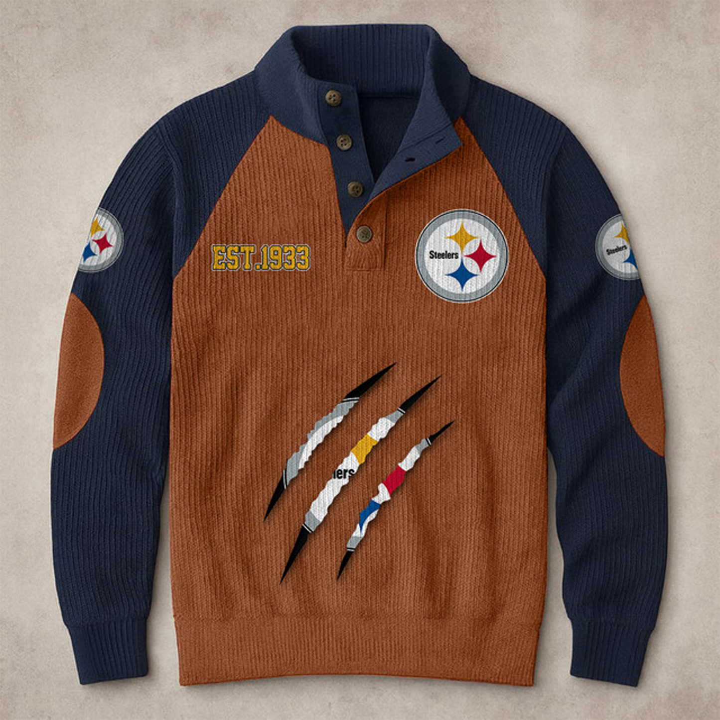 PIT X NFL corduroy colorblock long sleeves V1 NAK THUONGNH