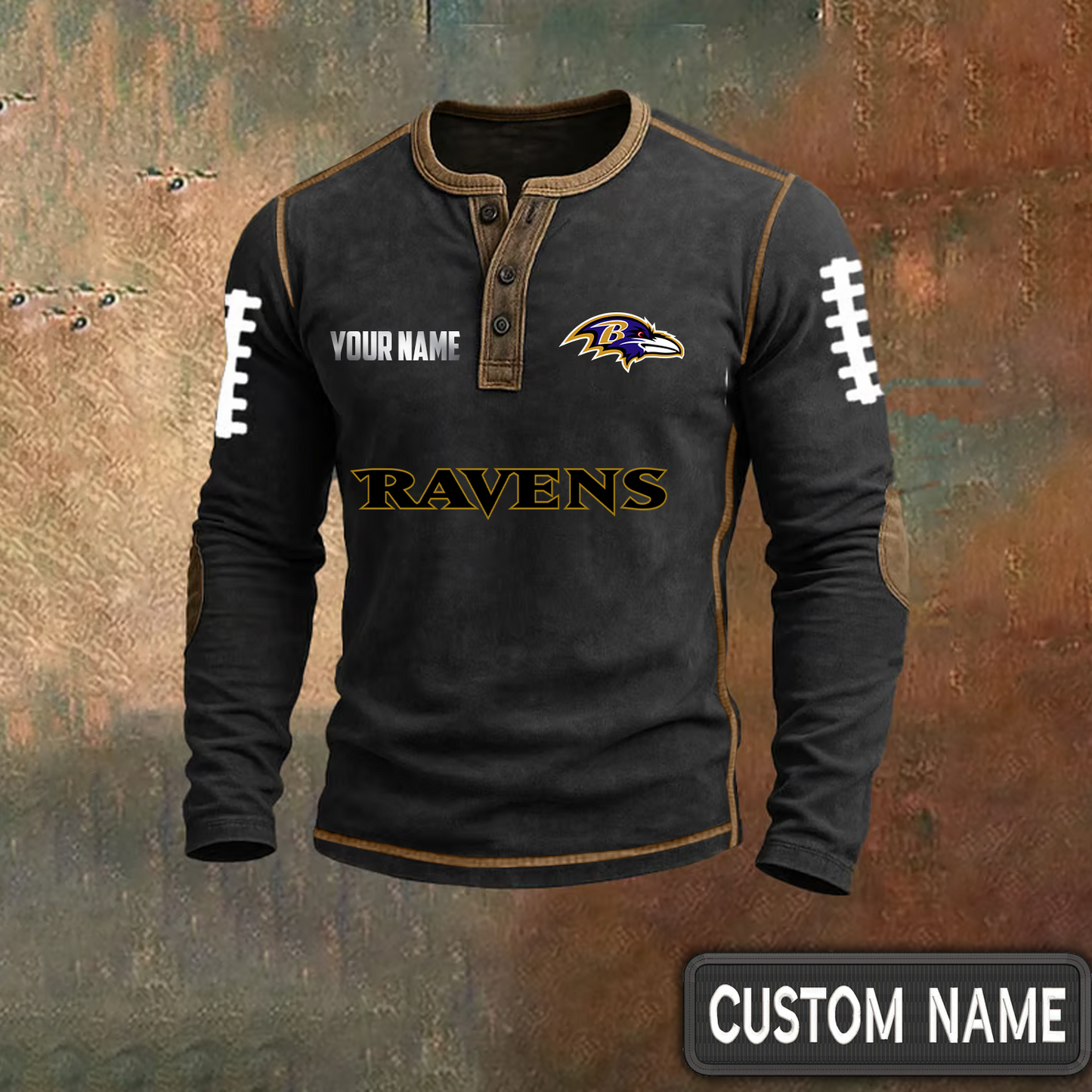 PREMIUM NFL X BAL LONG SLEEVE SHIRT NDT TDT