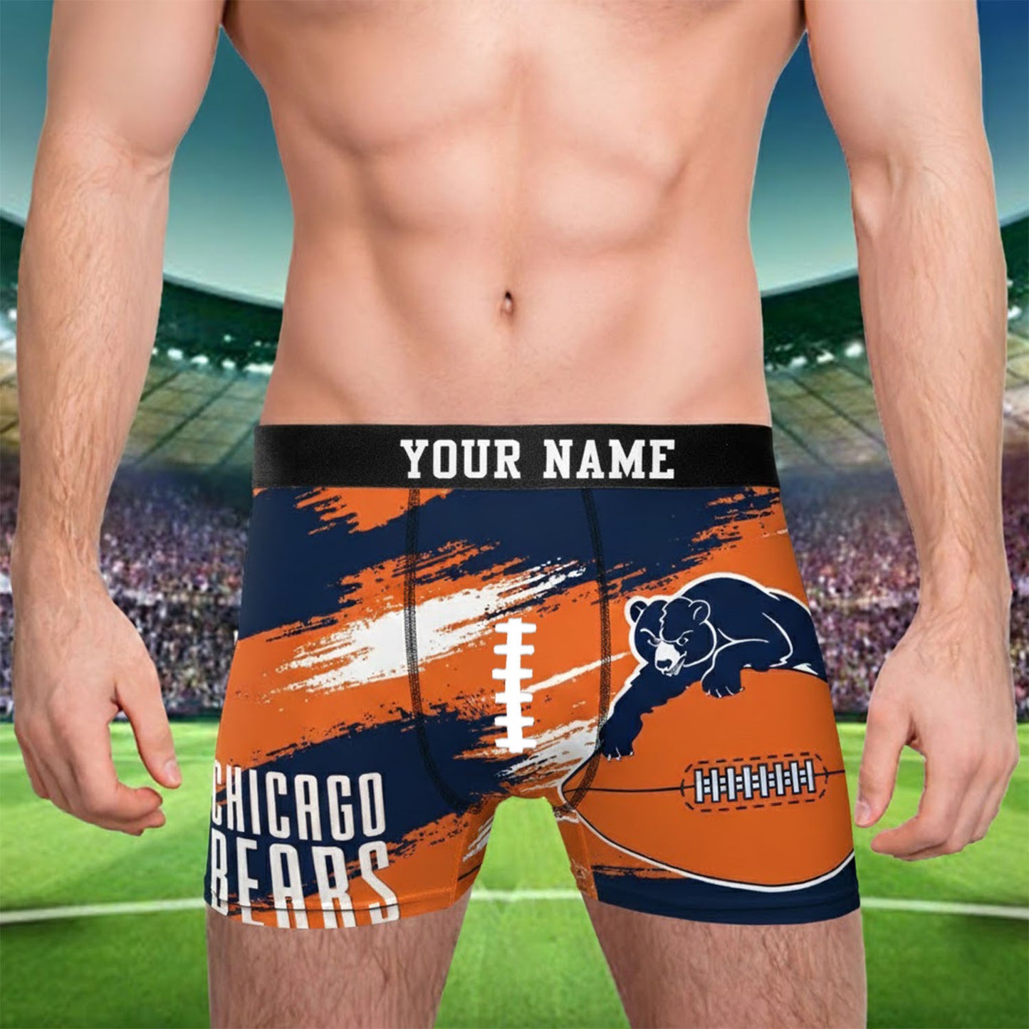 PREMIUM NFL X CHI Men Boxer NDT NHM