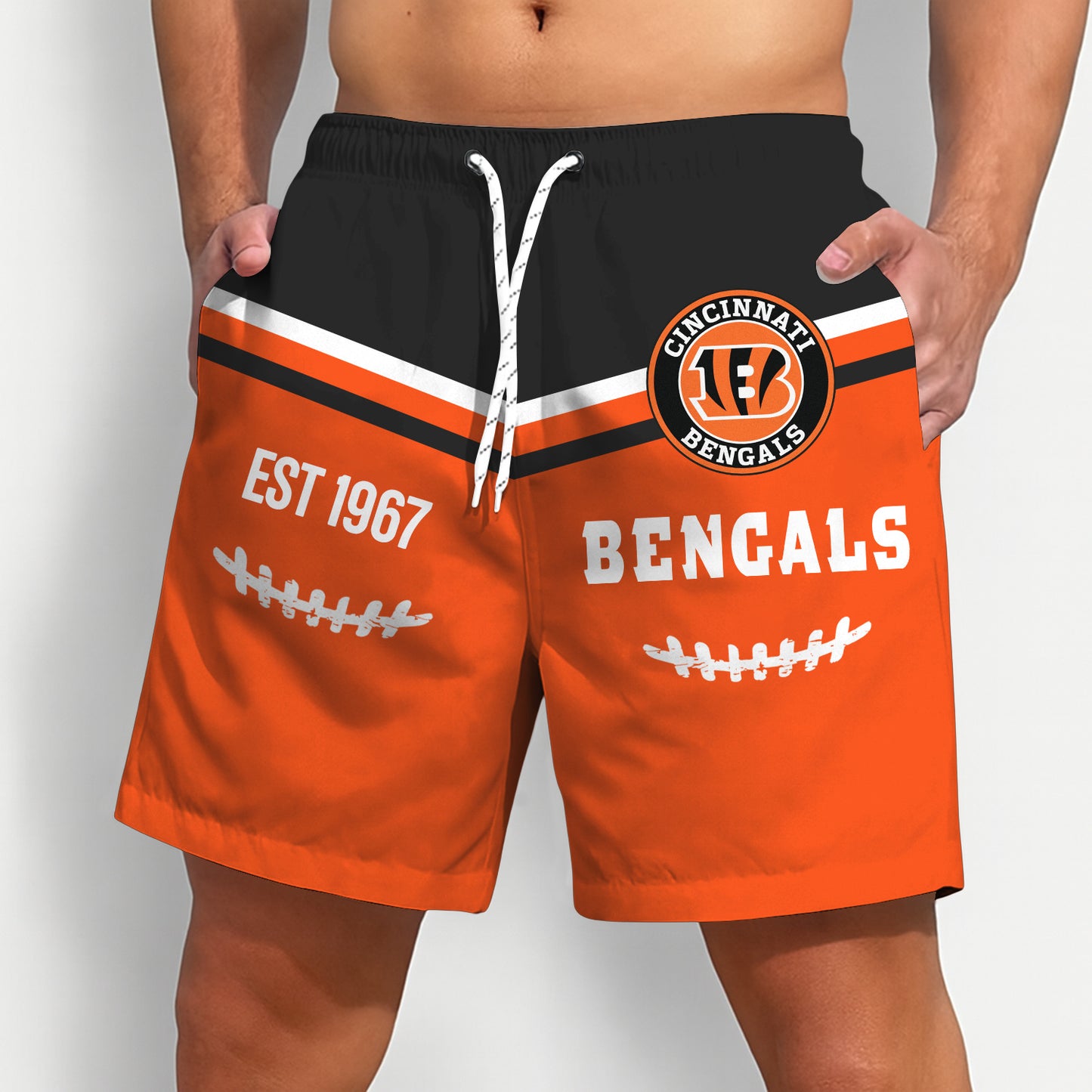 PREMIUM NFL X CIN Short Pants For Men Gifts FOR FAN 2025 NDT NHM