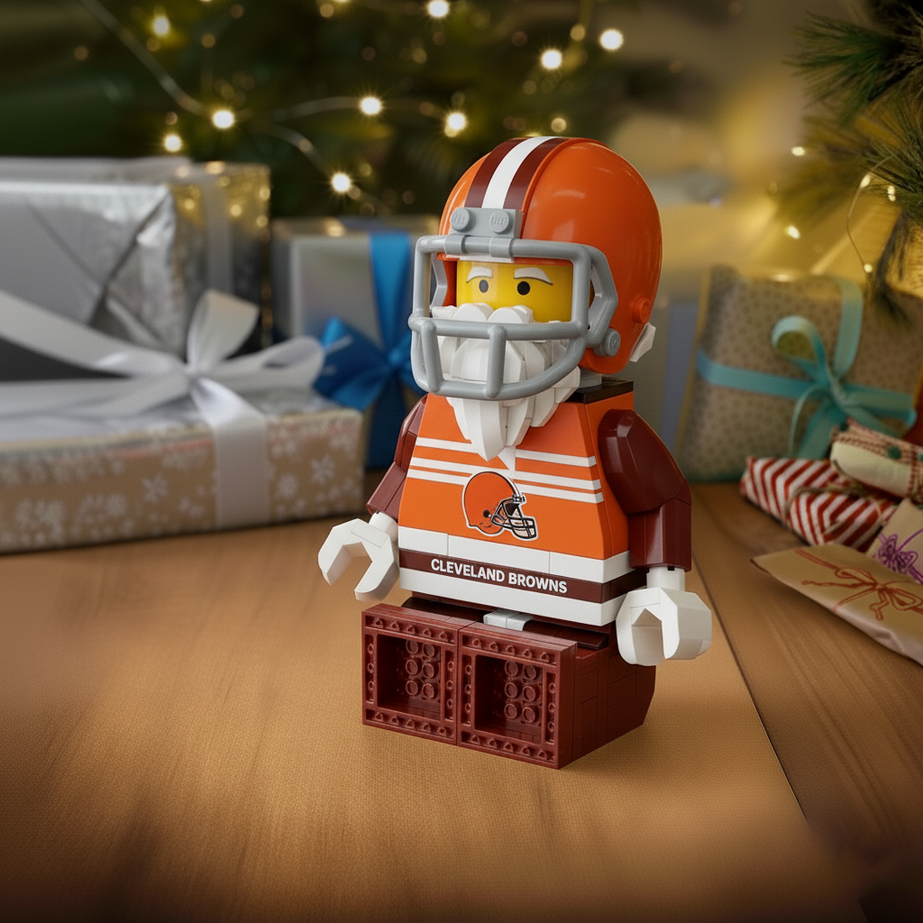 PREMIUM NFL X CLE Team Giant Building Block Figure NDT NHM 3010