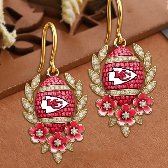 PREMIUM NFL X KCC VINTAGE EARRING NDT NHM