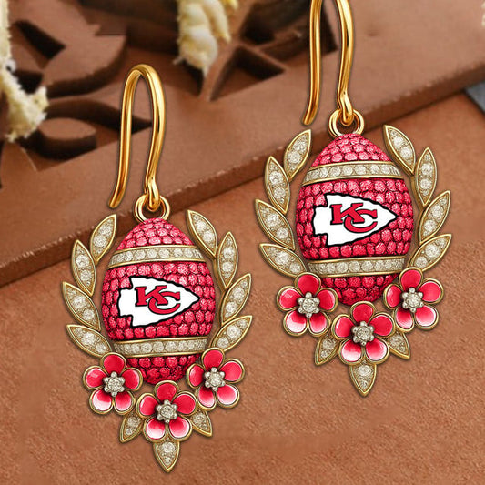 PREMIUM NFL X KCC VINTAGE EARRING NDT NHM