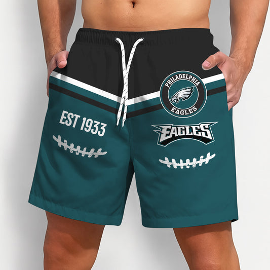 PREMIUM NFL X PHI Short Pants For Men Gifts FOR FAN 2025 NDT NHM