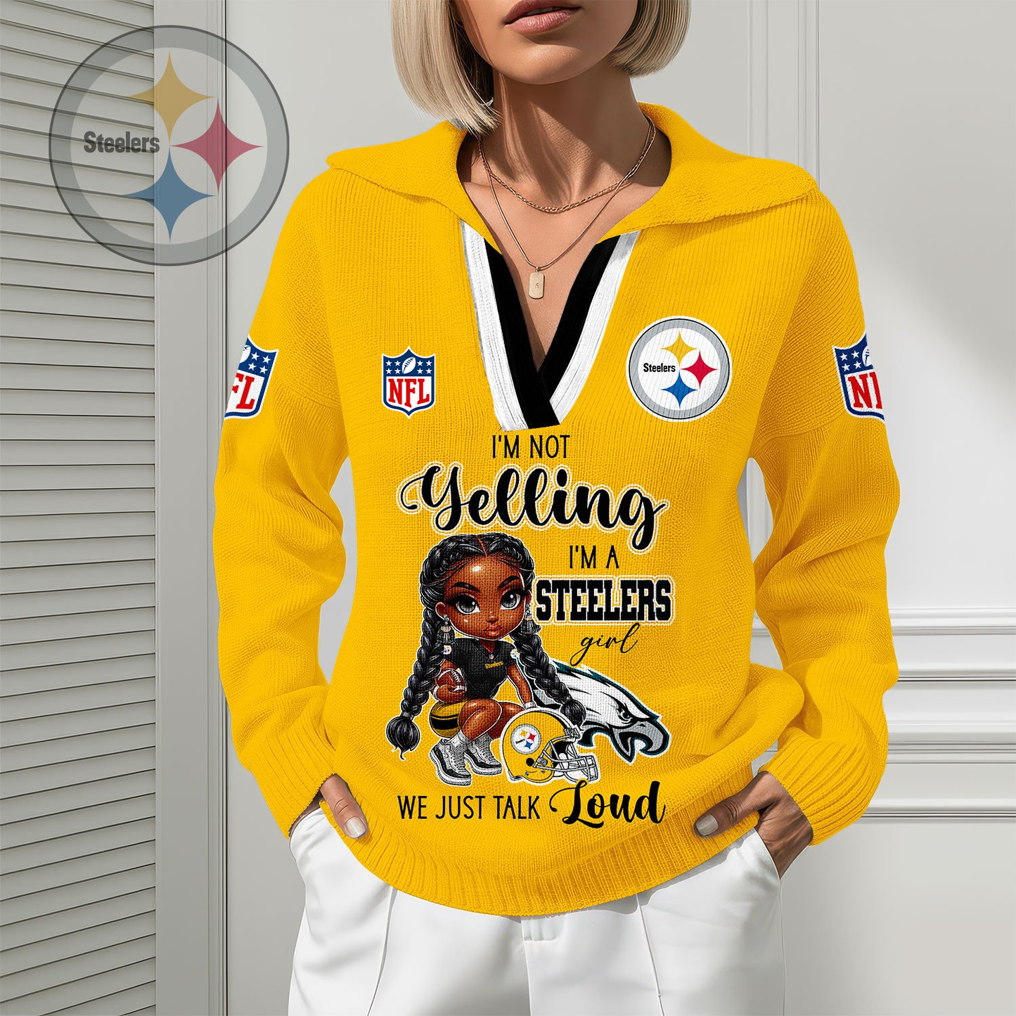 PS Premium NFL Fan Classic Knit Pullover DDT CTND