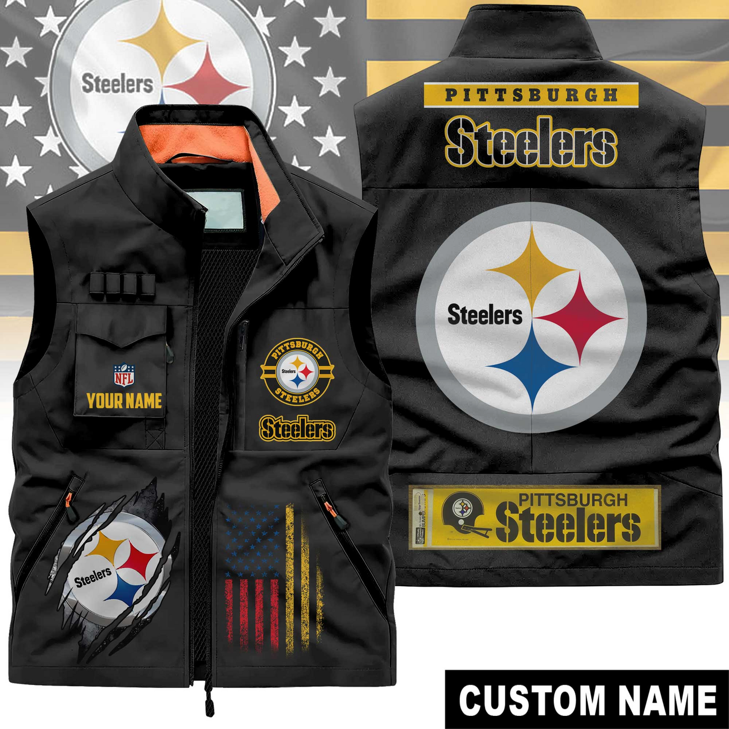 PS Premium NFL Fishing Vest DDT CTND