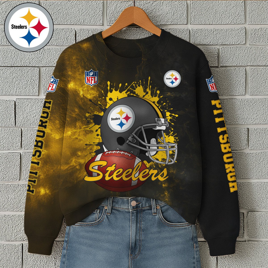 PS Premium NFL Printed Long Sleeve Casual Sweatshirt DDT NTL