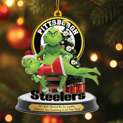 PS Premium NFL x Grinch Acrylic Ornament DDT NTL