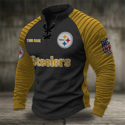 PS x NFL Men Stand Collar Long Sleeve Top DDT  CTND