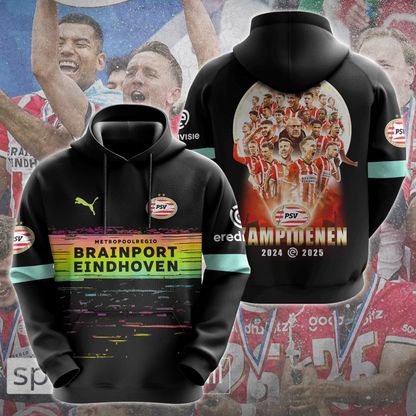 PSV Kampioenen Eredivisie V5 2025 Shirt DDTTTV