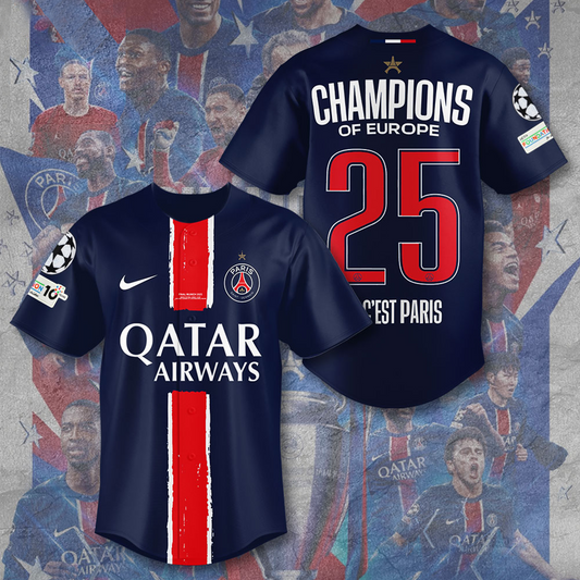 Paris Saint-Germain Baseball Jersey DATND TANTD