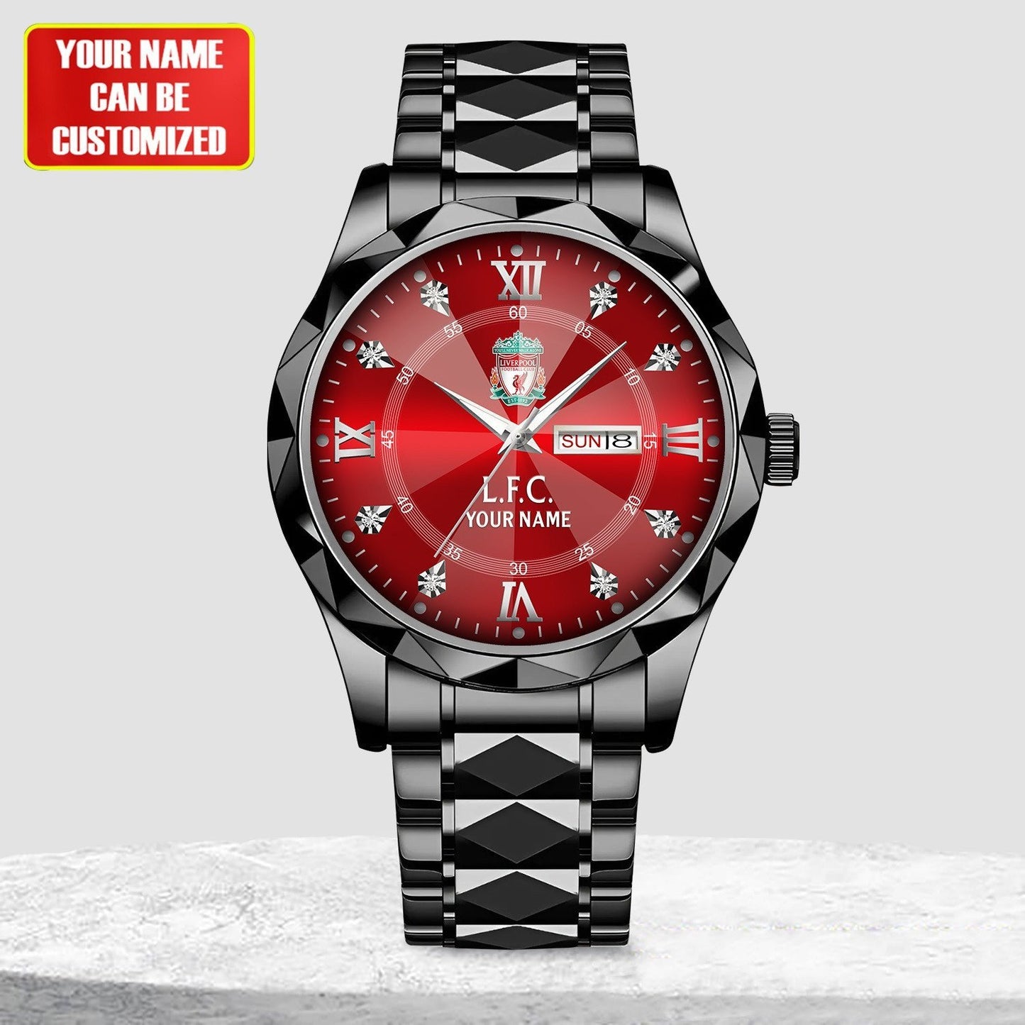 Personalized LIV x EPL Alloy Luxury Quartz Watch V2 DATND TANTD 281025
