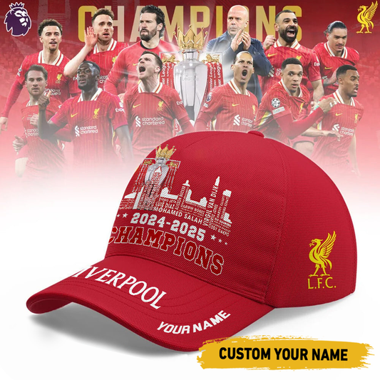 Personalized Name LIV Champions Premier League V5 Classic Cap DDTTTV