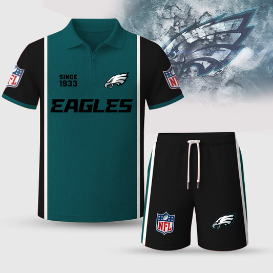 PE Premium NFL V2 Combo Polo And Shorts DDT TTV