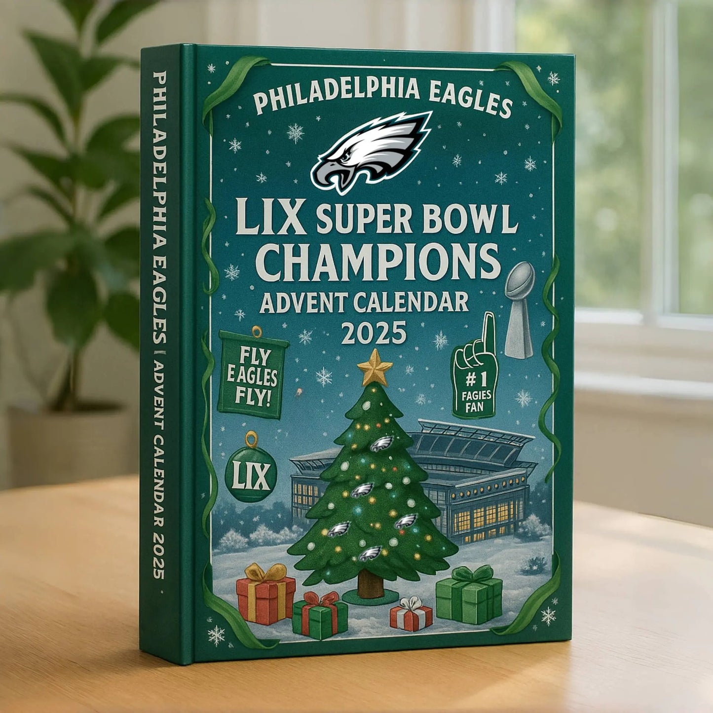 DISCOUNT 60% Philadelphia Eagles LIX Super Bowl Champions Advent Calendar 2025 BQH
