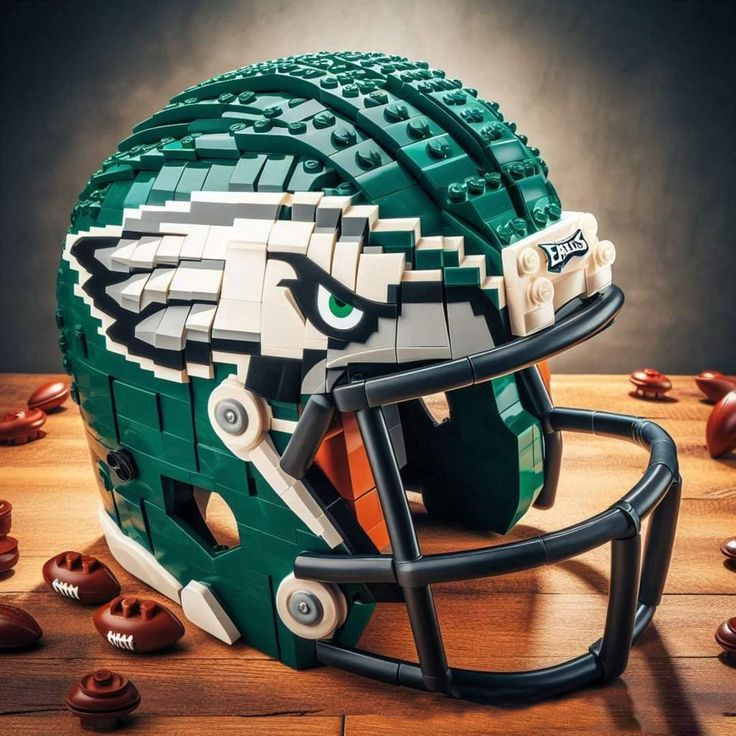 NFL Teams Helmets Armed With LEGO-Like Blocks DDT TTV