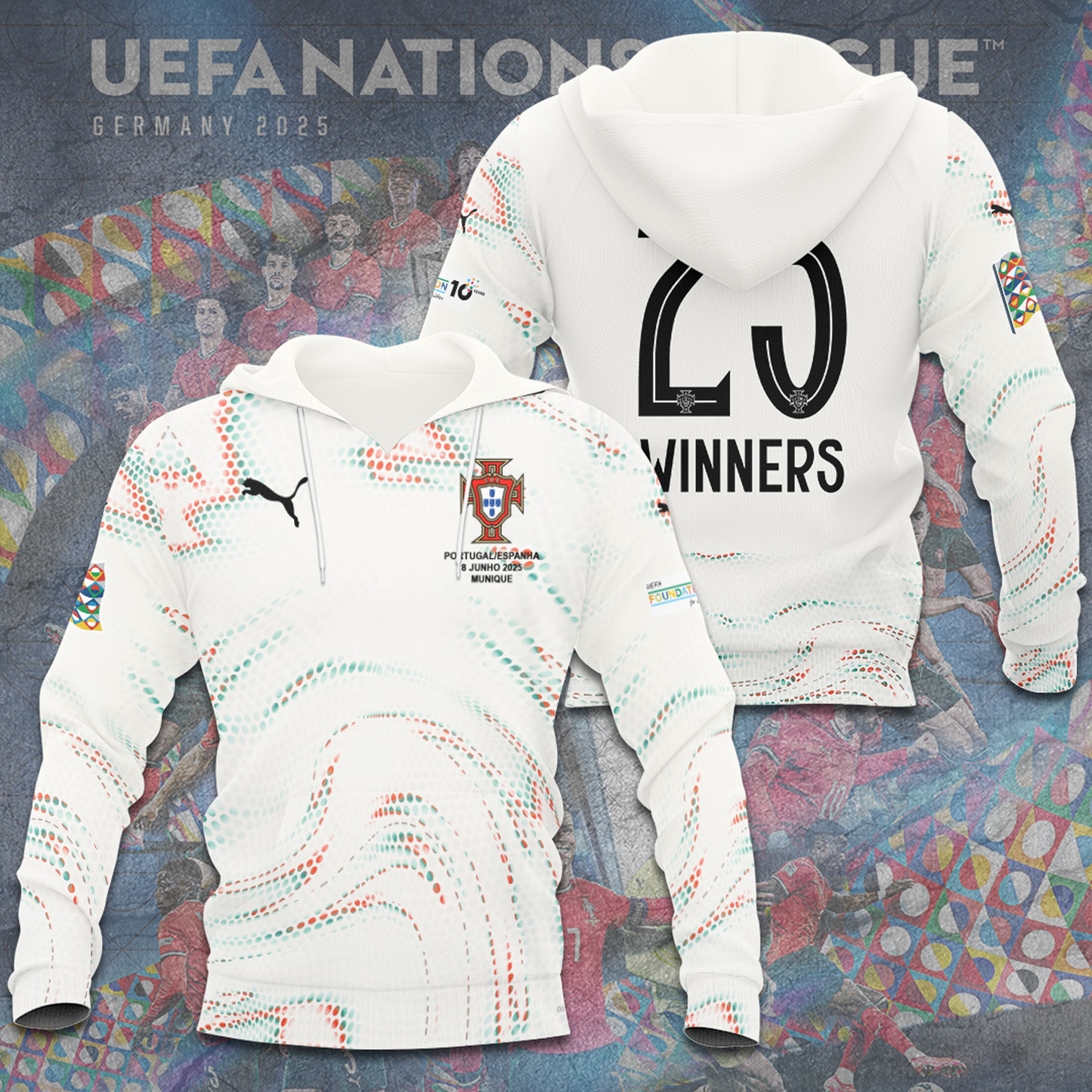 Portugal National Football Team 3D Apparel V1 DATND TANTD