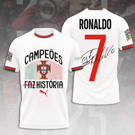Portugal National Football Team 3D Apparel V3 DATND TANTD