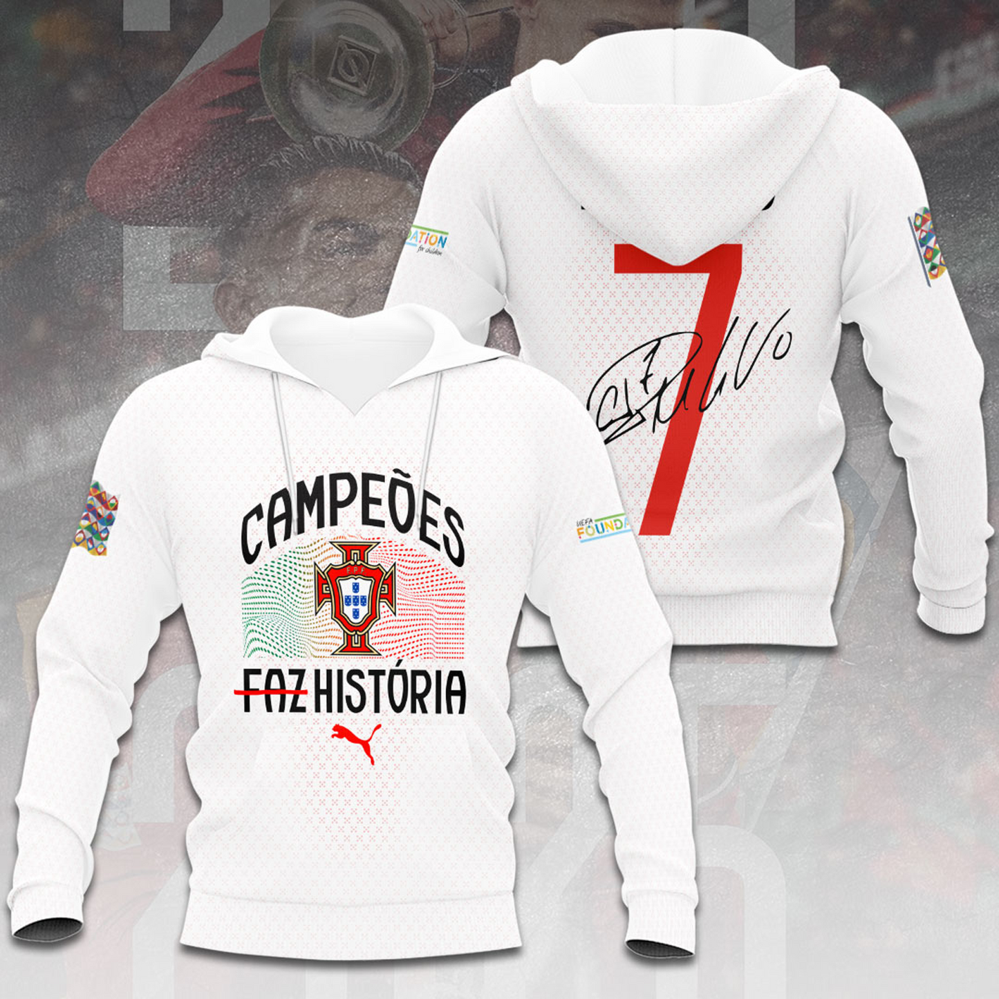 Portugal National Football Team 3D Apparel V3 DATND TANTD