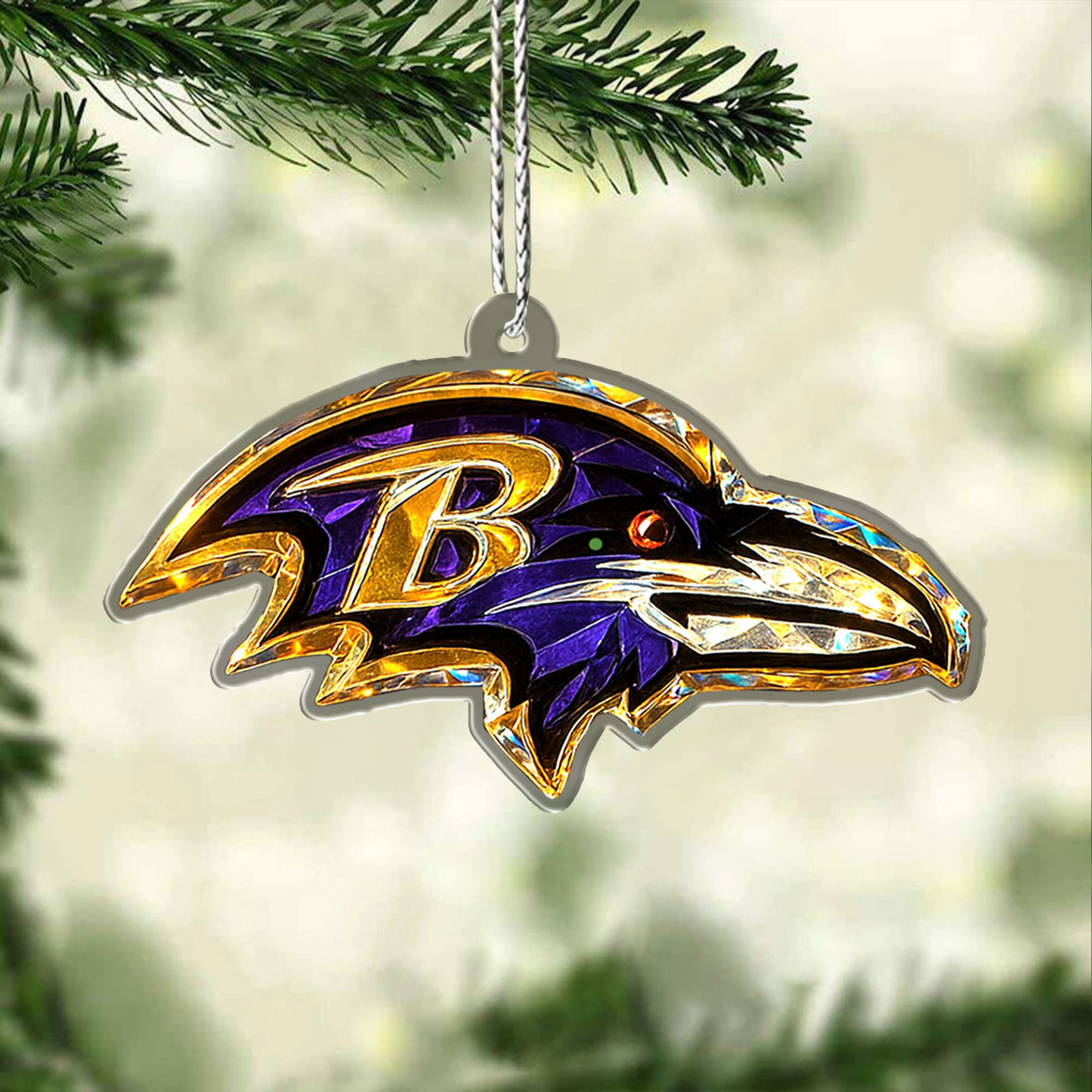 Premium NFL BAL Chrismast Ornament V4 NMD TTV