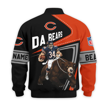Premium NFL CHI Bomber Jacket V1 NMD NHM