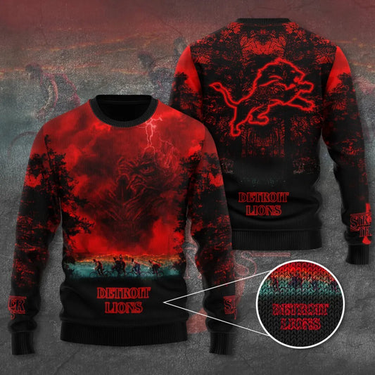 Premium NFL DET x STGT Ugly Sweater V1 NMD NHM