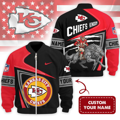 Premium NFL KC Bomber Jacket V1 NMD NHM