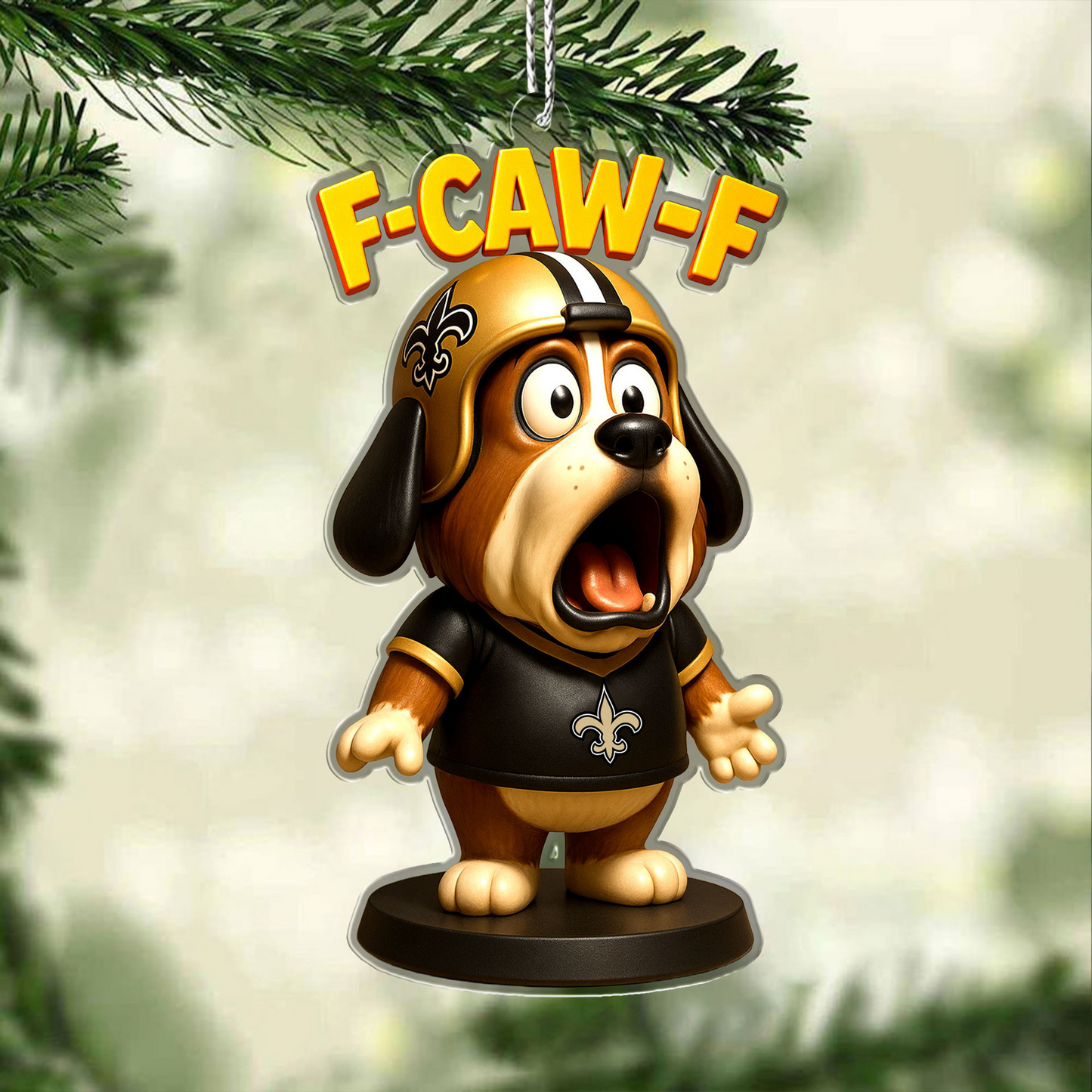 Premium NFL NO Chrismast Ornament V4 NMD TTV