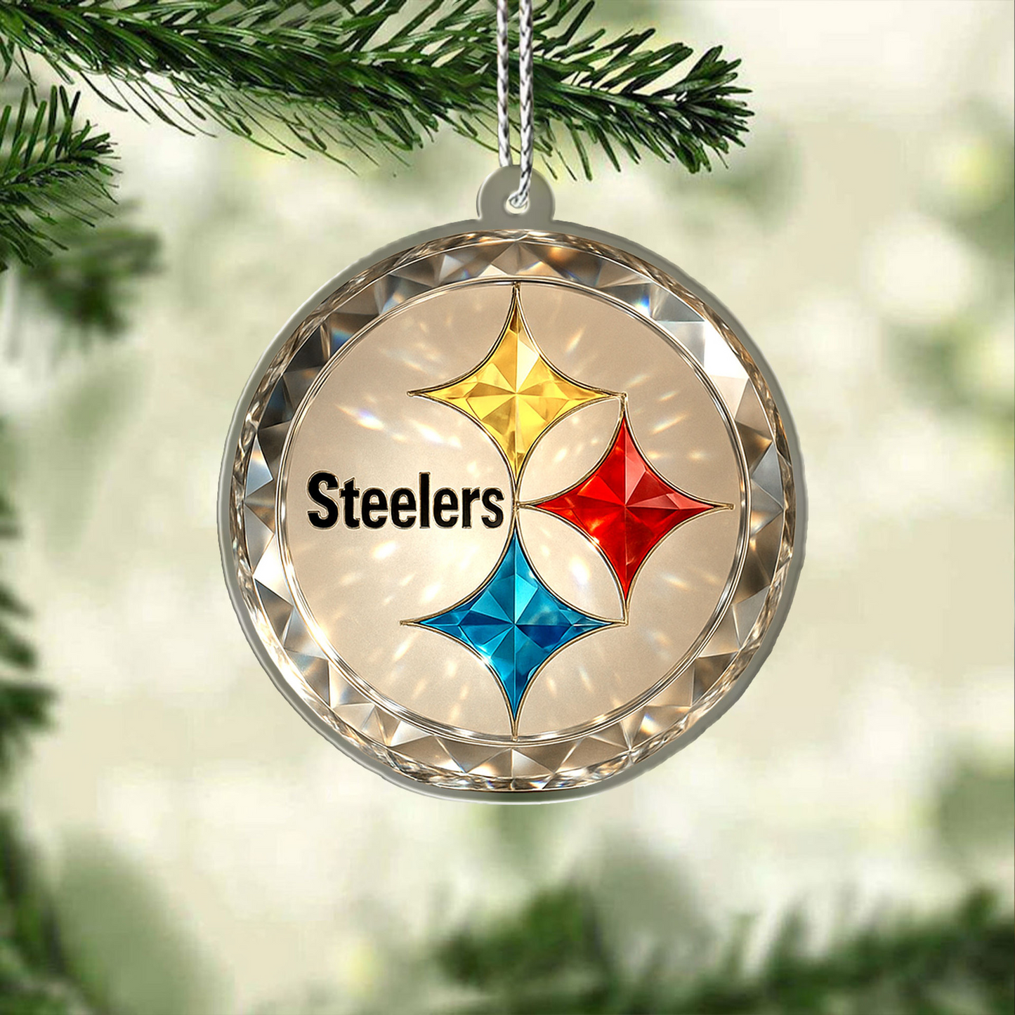 Premium NFL PIT Chrismast Ornament V4 NMD TTV