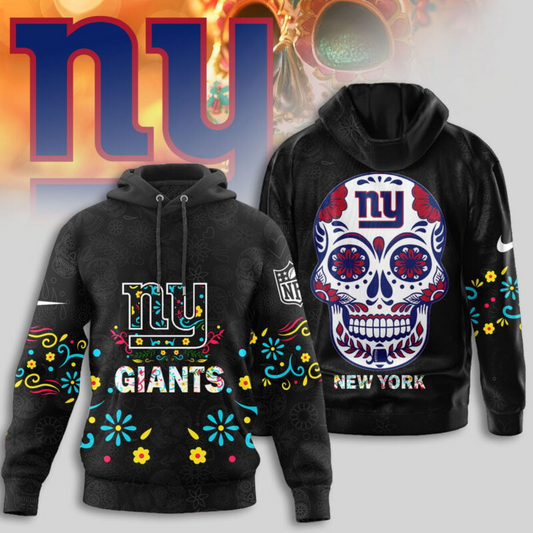 Premium NFL X GIANT Dia de los Muertos Limited Editions Hoodie NDT NHM
