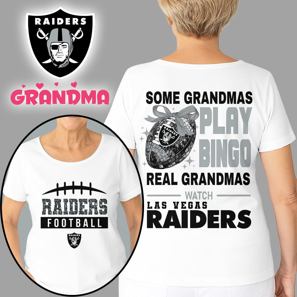 Premium NFL X LV Football Grandmas Fan 3D SHIRT  NDT NHM