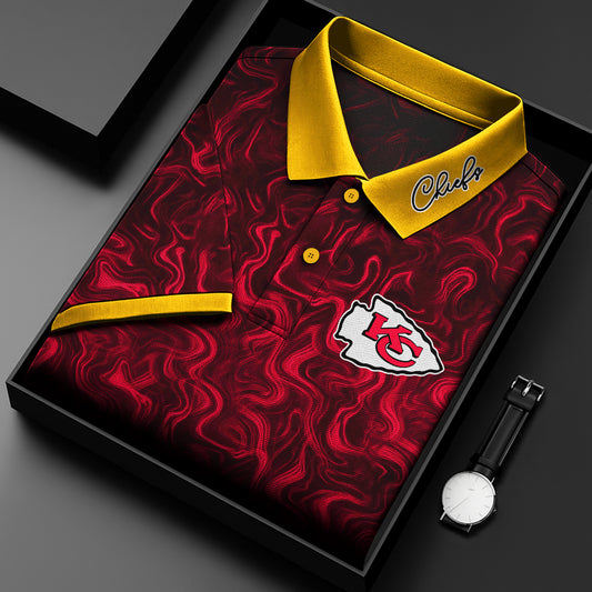 Premium NFL KCC Firestorm Polo Shirt V8 NMD NHM