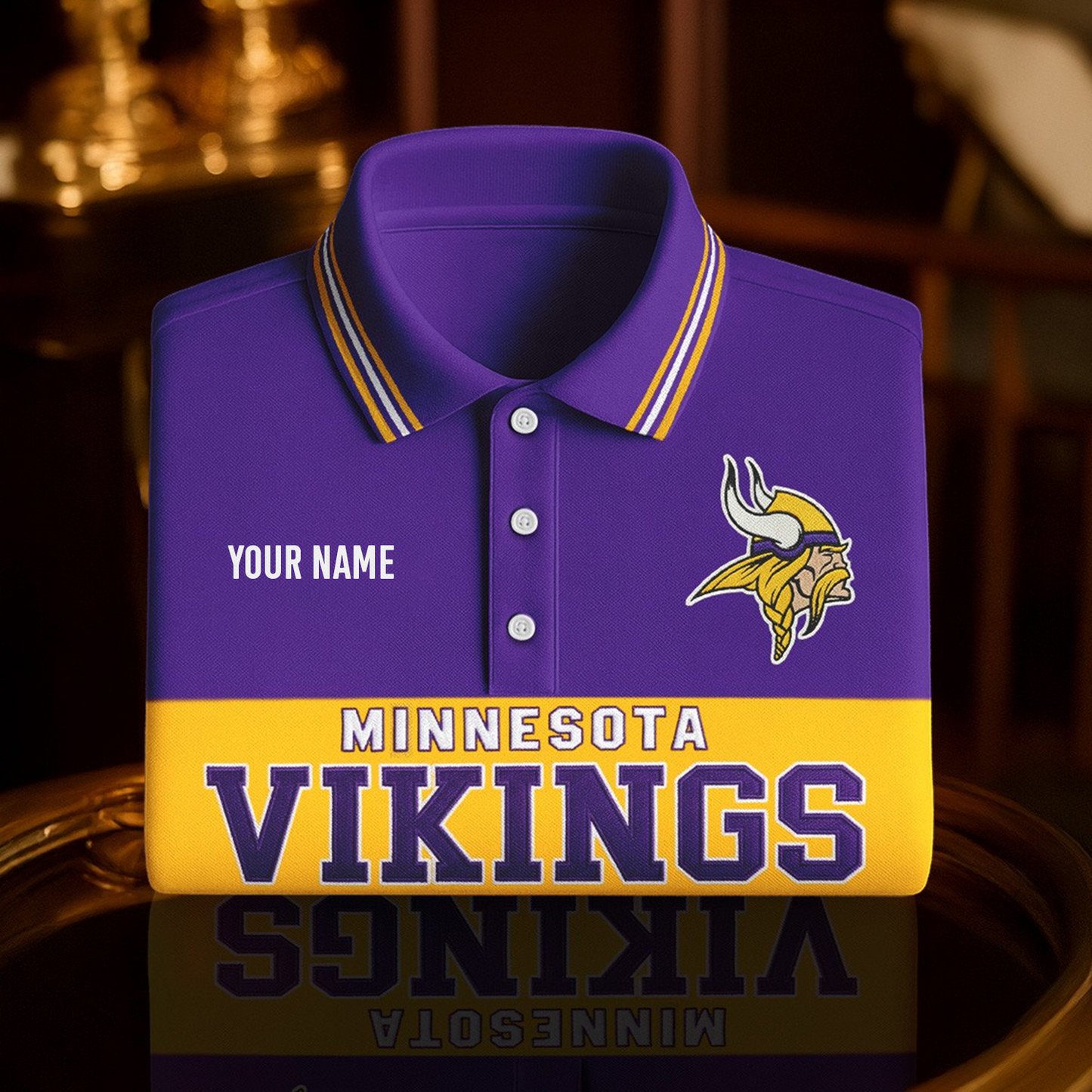 Premium NFL x MV  Classic Polo Shirt NAK NHM