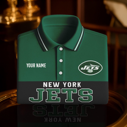 Premium NFL x NYJ  Classic Polo Shirt NAK NHM