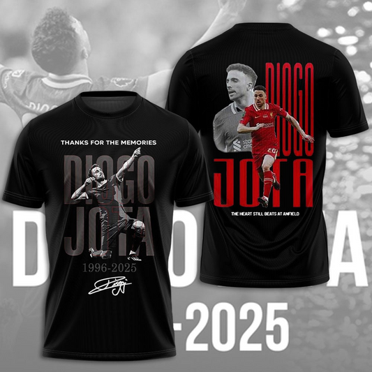 Rip Diogo in memory 1996 - 2025 3D Shirt V13 0307 DatND DVT