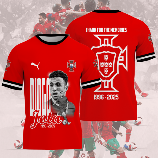 Rip Diogo in memory 1996 - 2025 3D Shirt V4 0307 DatND DVT