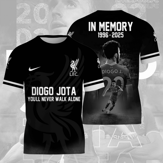 Rip Diogo in memory 1996 - 2025 3D Shirt V6 0307 DatND DVT