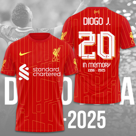 Rip Diogo in memory 1996 - 2025 3D Shirt V9 0307 DatND DVT