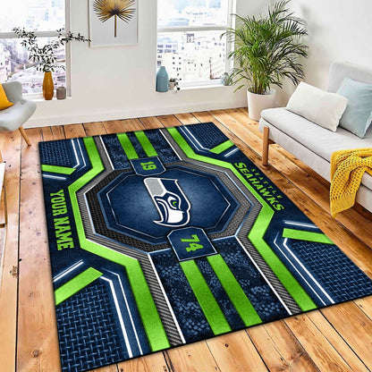 SEA x NFL Custom Rug DatND DVT