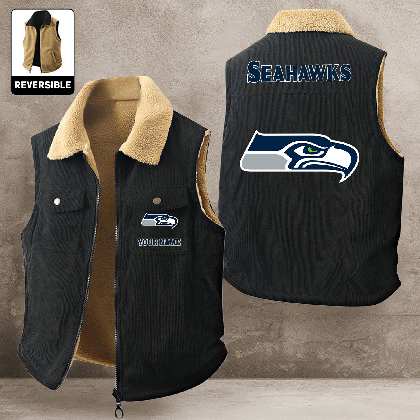 SEA x NFL Nice Jackets DATND TANTD