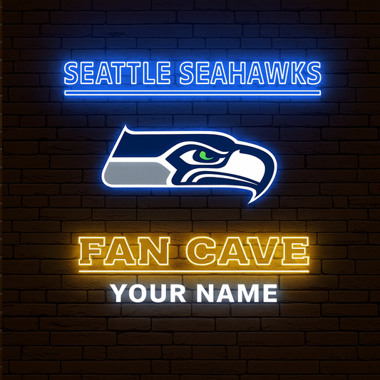 SEA x NFL PREMIUM LED LIGHT WALL DECOR DATND TANTD