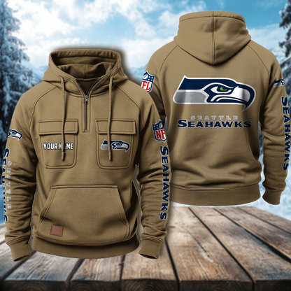 SEA x NFL Premium Hoodie DATND TANTD