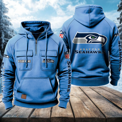 SEA x NFL Premium Hoodie DATND TANTD