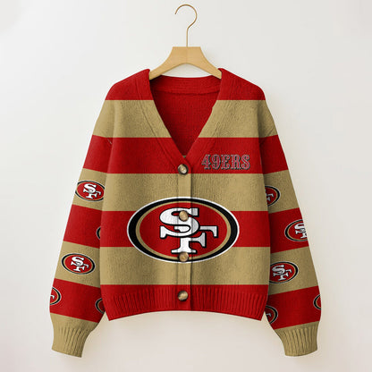 SF x NFL Cardigan Sweatshirt With Button  DatND DVT
