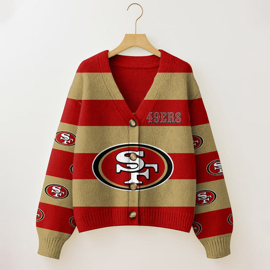 SF x NFL Cardigan Sweatshirt With Button  DatND DVT