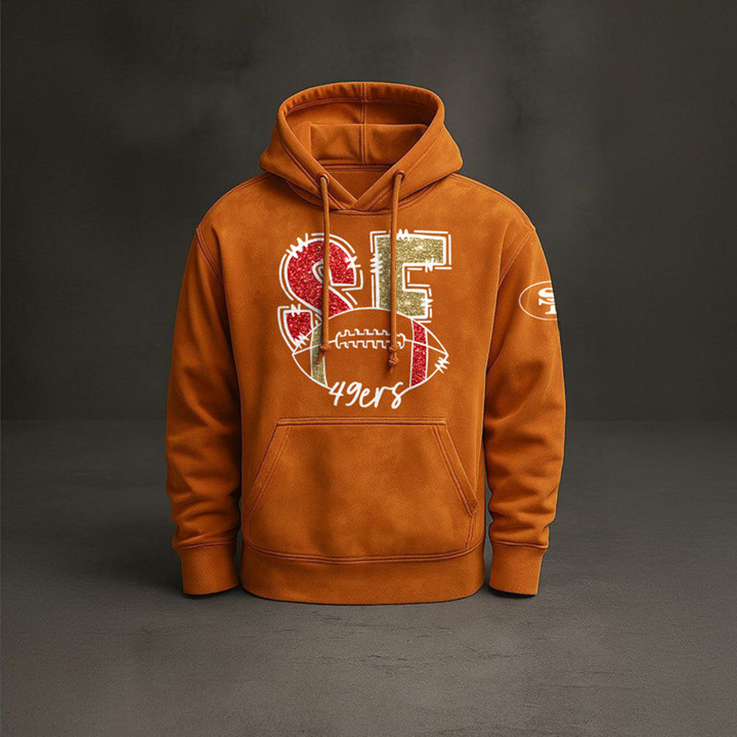 SF x NFL Embossed Hoodie DatND THUONGNH