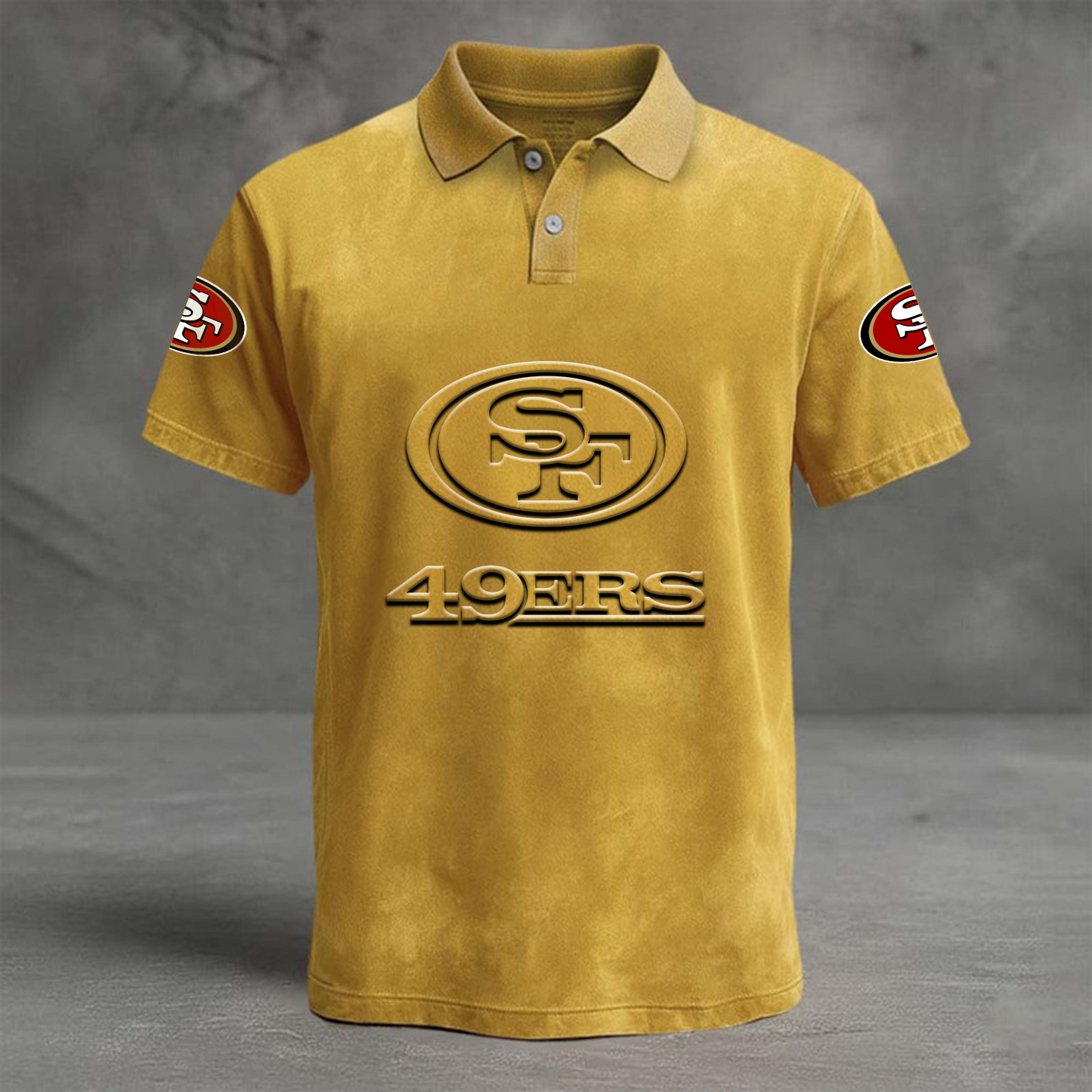 SF x NFL Embossed Polo Shirt DATND TANTD
