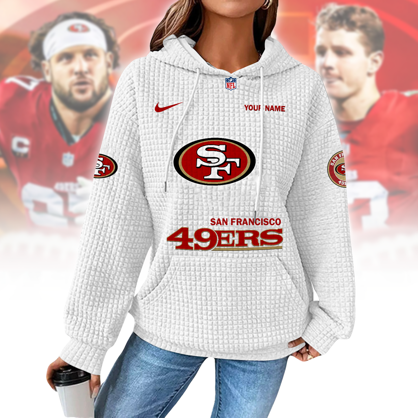 SF x NFL Waffle Hoodie  0310 DatND DVT