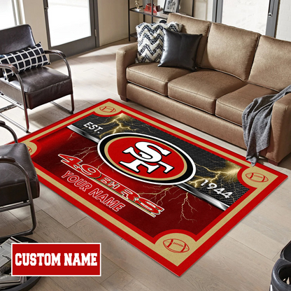 SF x NFL Rug DATND TANTD